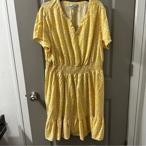 yellow summer dress